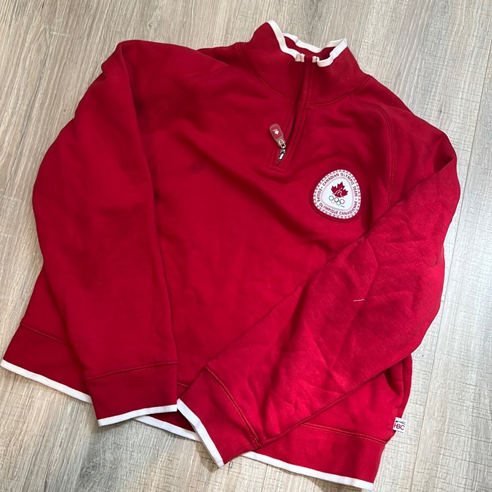Olympic pullover sweater